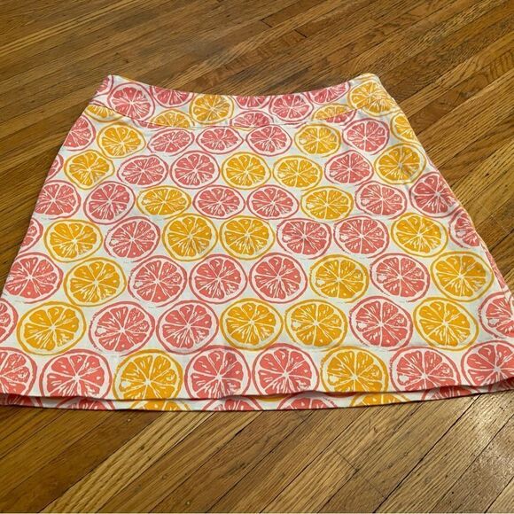 Vineyard Vines Citrus Print Margo Skirt - Picture 2 of 3
